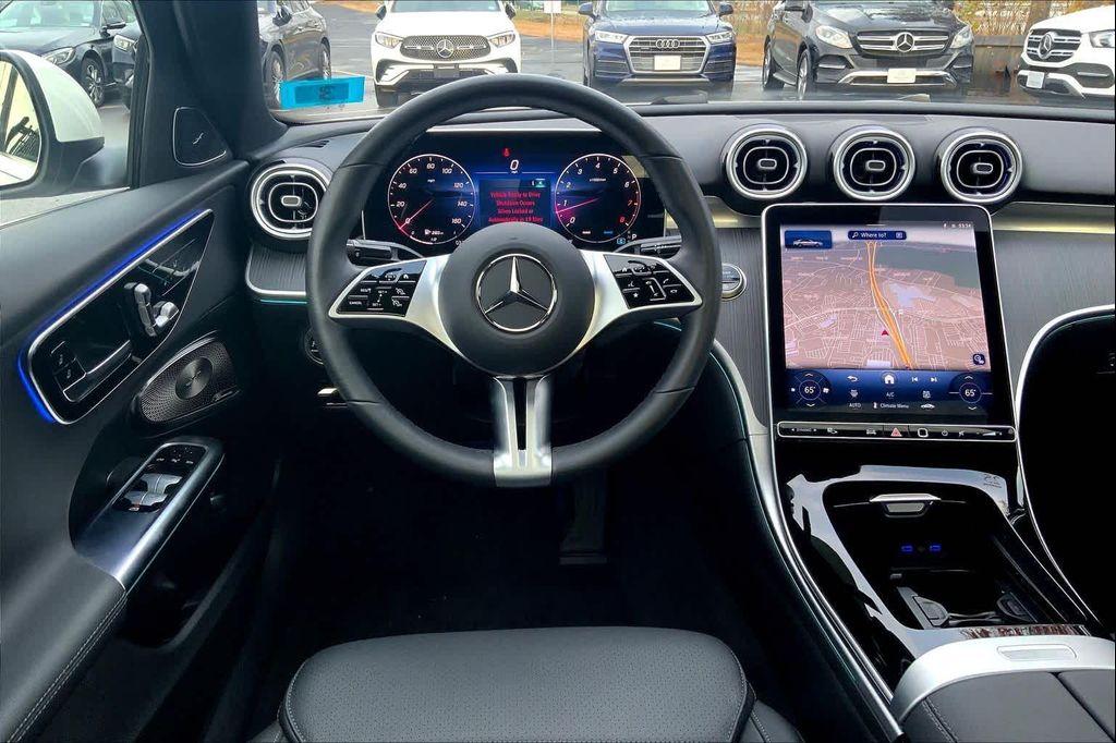 used 2025 Mercedes-Benz C-Class car, priced at $45,998