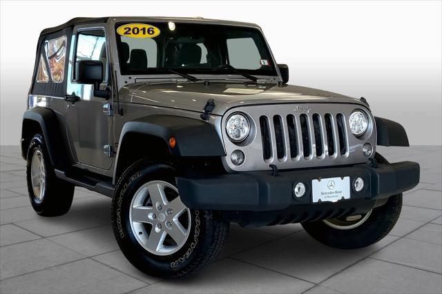 used 2016 Jeep Wrangler car, priced at $18,887