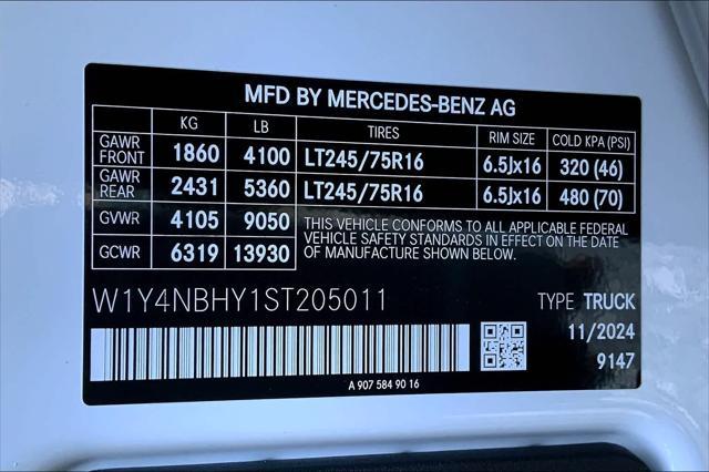 new 2025 Mercedes-Benz Sprinter 2500 car, priced at $67,001