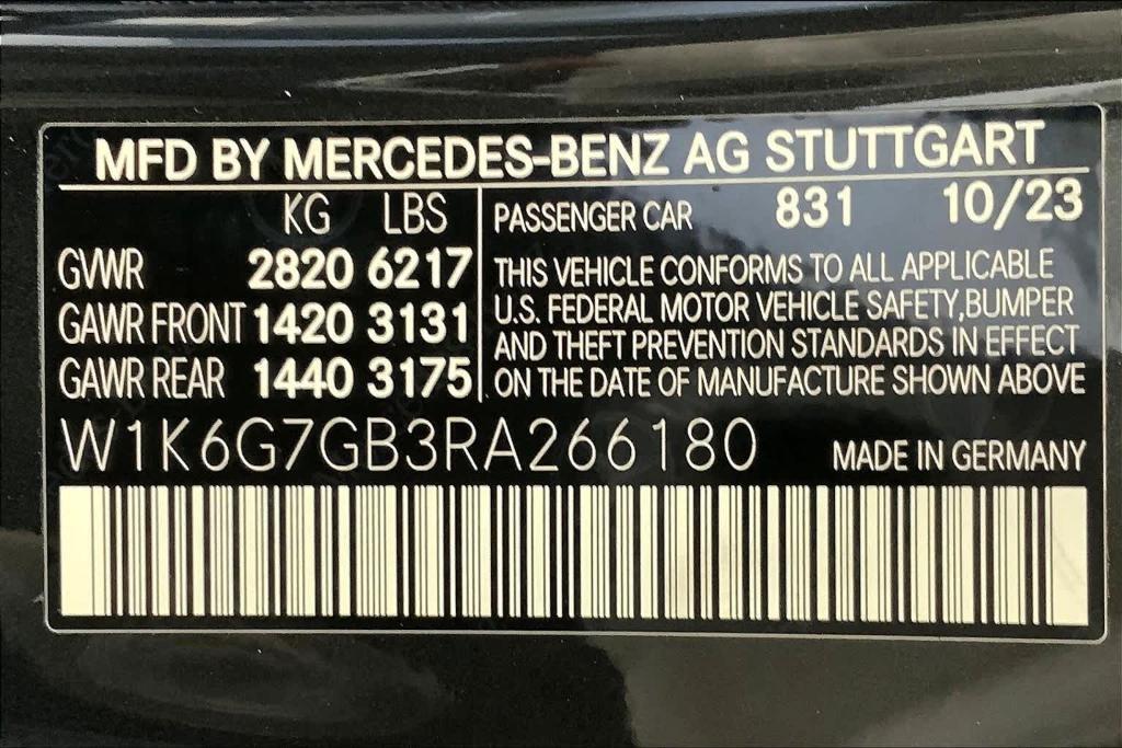 new 2024 Mercedes-Benz S-Class car, priced at $142,165