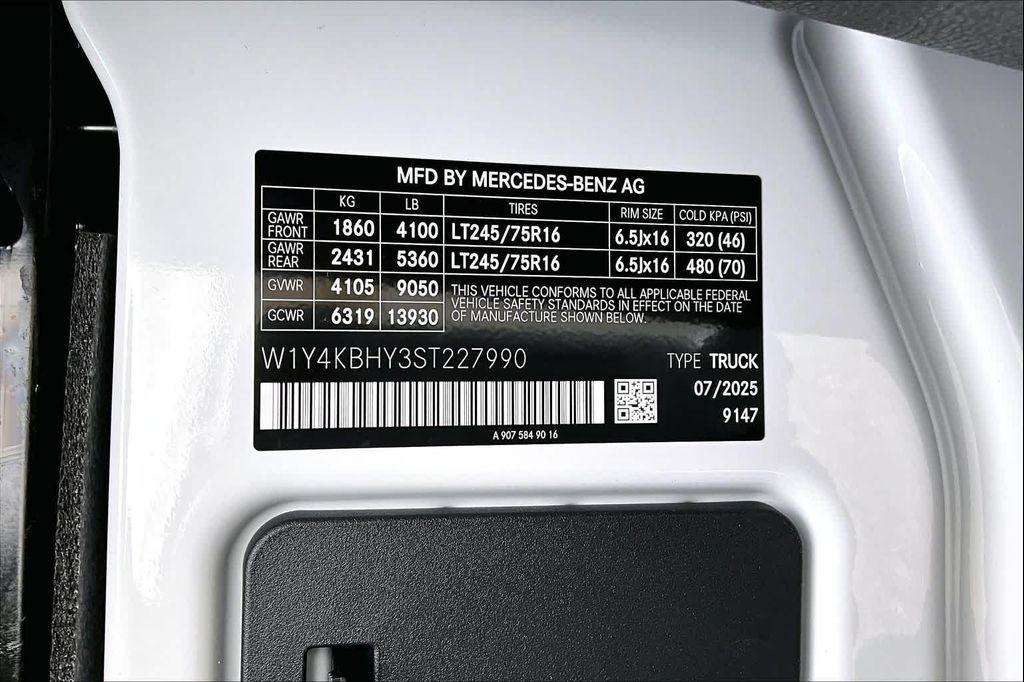 new 2025 Mercedes-Benz Sprinter 2500 car, priced at $61,138