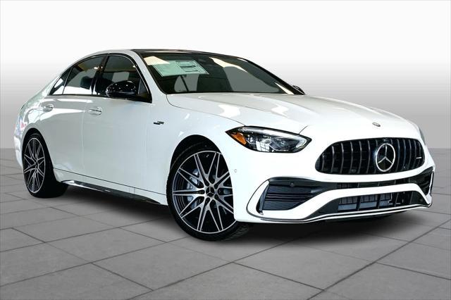 new 2024 Mercedes-Benz AMG C 43 car, priced at $69,865