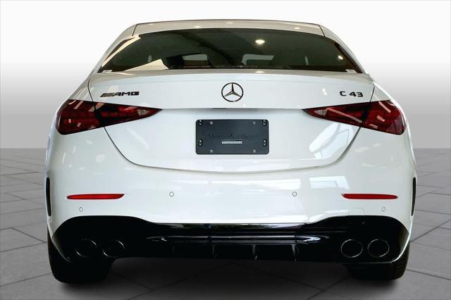 new 2024 Mercedes-Benz AMG C 43 car, priced at $69,865