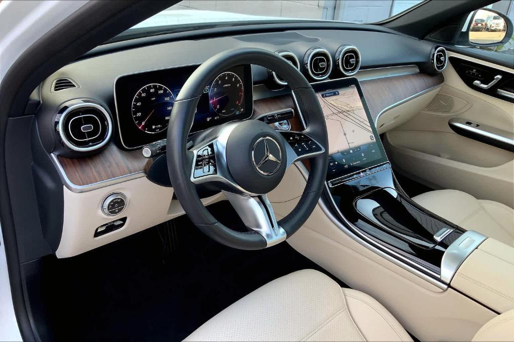 used 2023 Mercedes-Benz C-Class car, priced at $43,555