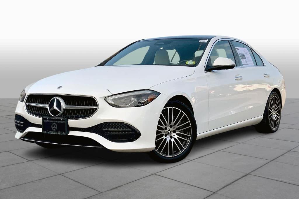 used 2023 Mercedes-Benz C-Class car, priced at $45,555