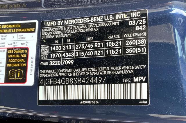 new 2025 Mercedes-Benz GLE 450e car, priced at $83,485