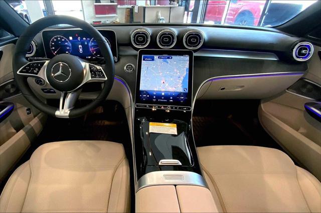 new 2025 Mercedes-Benz C-Class car, priced at $58,305