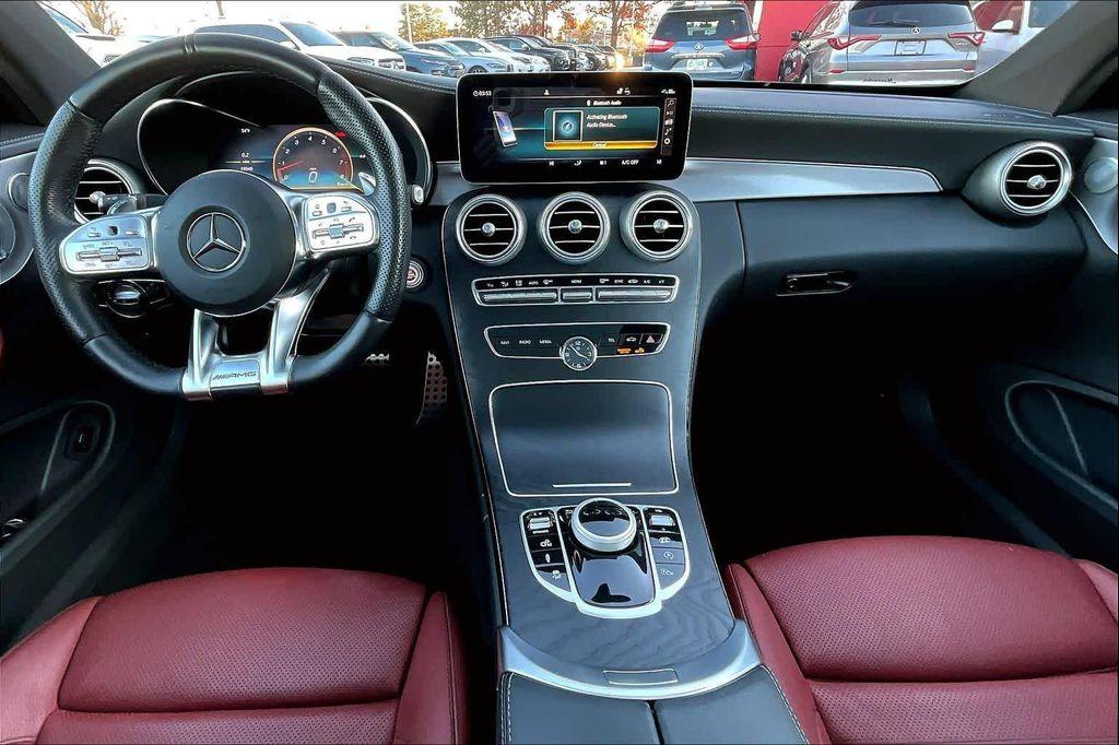used 2021 Mercedes-Benz AMG C 43 car, priced at $38,540