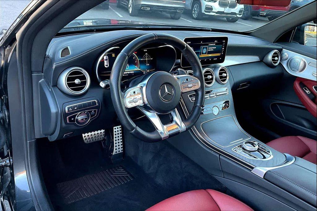 used 2021 Mercedes-Benz AMG C 43 car, priced at $38,540