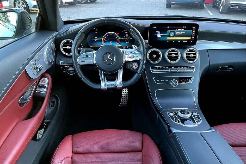 used 2021 Mercedes-Benz AMG C 43 car, priced at $38,540