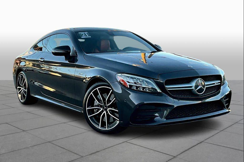 used 2021 Mercedes-Benz AMG C 43 car, priced at $38,540