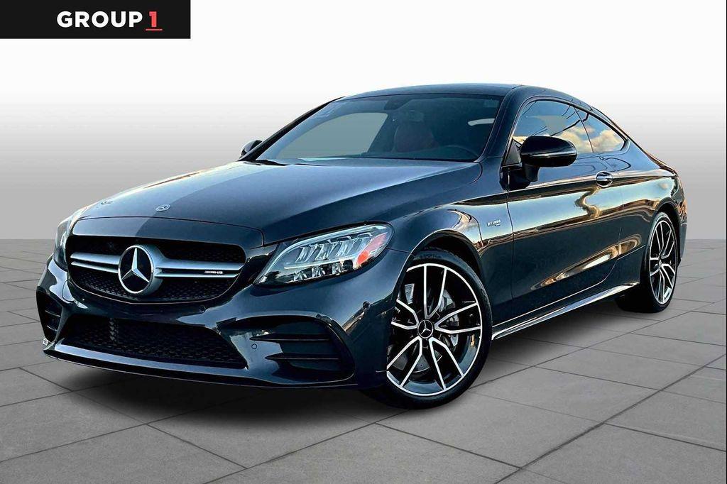 used 2021 Mercedes-Benz AMG C 43 car, priced at $38,540