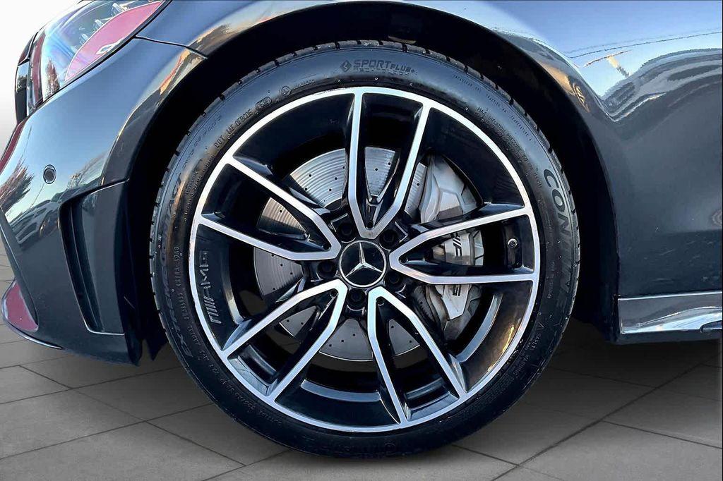 used 2021 Mercedes-Benz AMG C 43 car, priced at $38,540