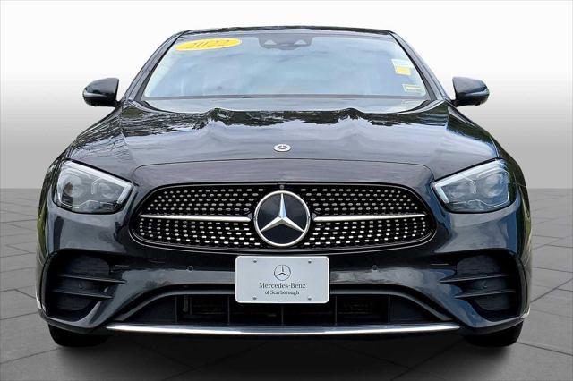 used 2022 Mercedes-Benz E-Class car, priced at $37,775