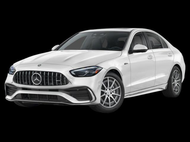new 2025 Mercedes-Benz AMG C 43 car, priced at $74,730