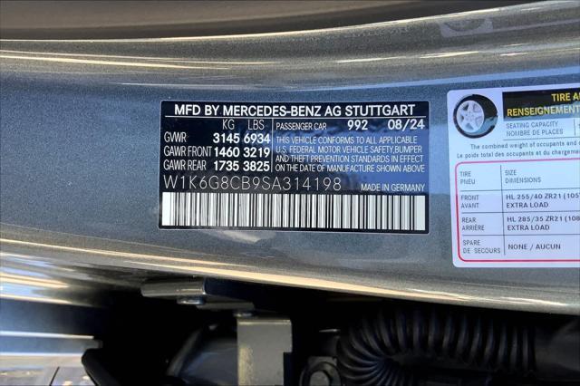 new 2025 Mercedes-Benz AMG S 63 E car, priced at $200,680
