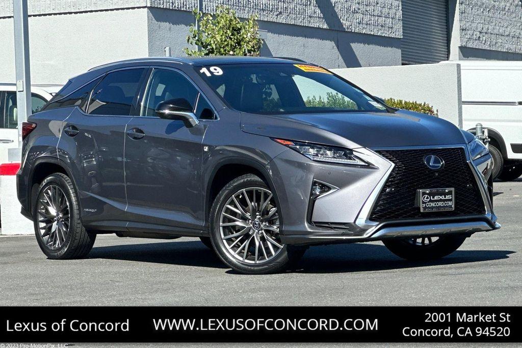 used 2019 Lexus RX 450h car, priced at $37,998