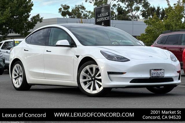 used 2021 Tesla Model 3 car, priced at $23,588