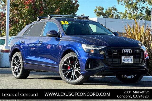 used 2020 Audi Q8 car, priced at $42,998