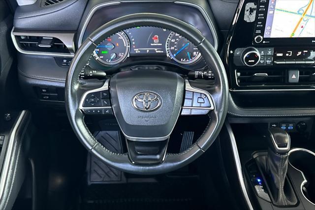 used 2022 Toyota Highlander Hybrid car, priced at $34,788