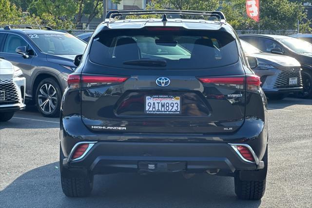 used 2022 Toyota Highlander Hybrid car, priced at $34,788