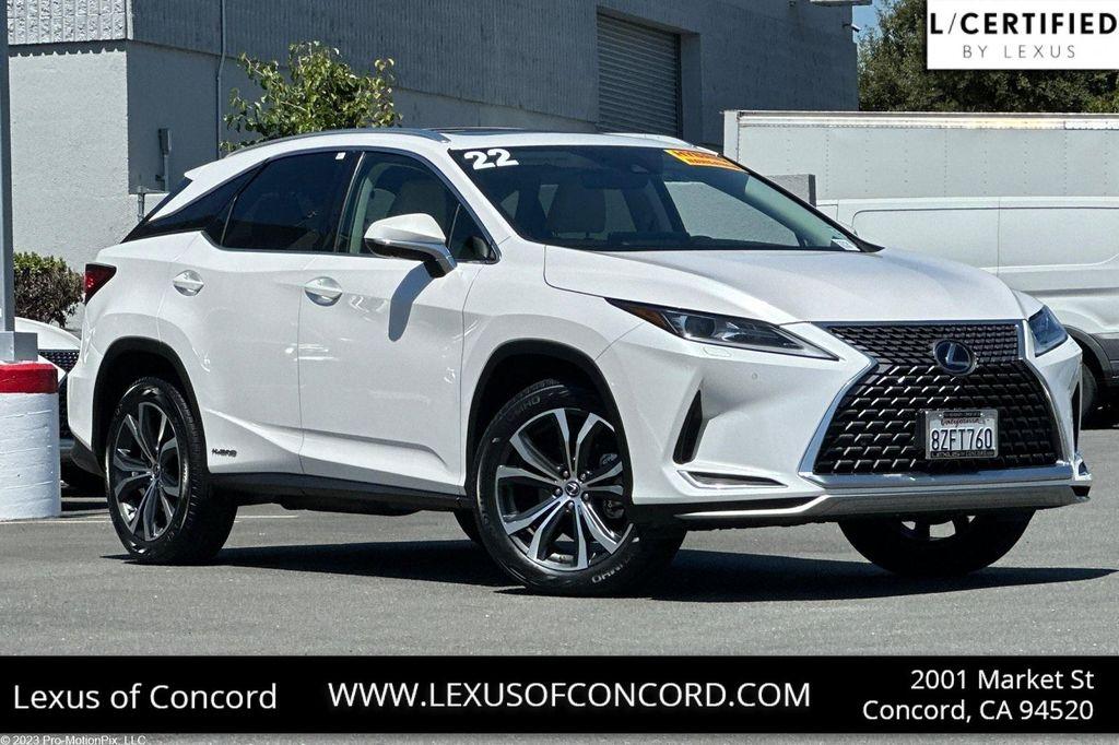 used 2022 Lexus RX 450h car, priced at $43,998