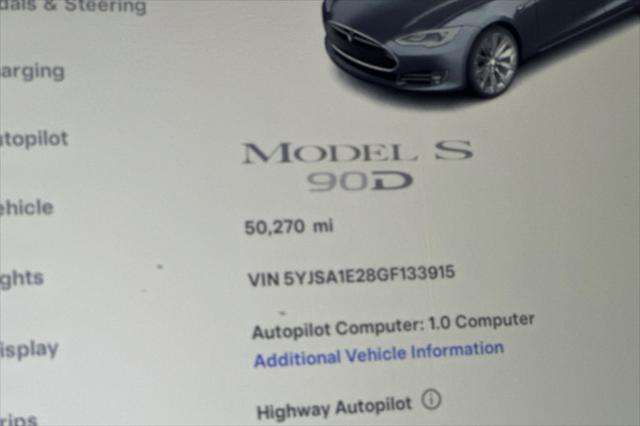 used 2016 Tesla Model S car, priced at $21,778