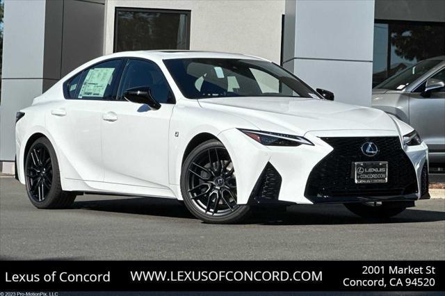 new 2024 Lexus IS 350 car, priced at $56,845