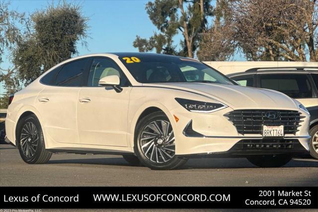 used 2020 Hyundai Sonata Hybrid car, priced at $22,998