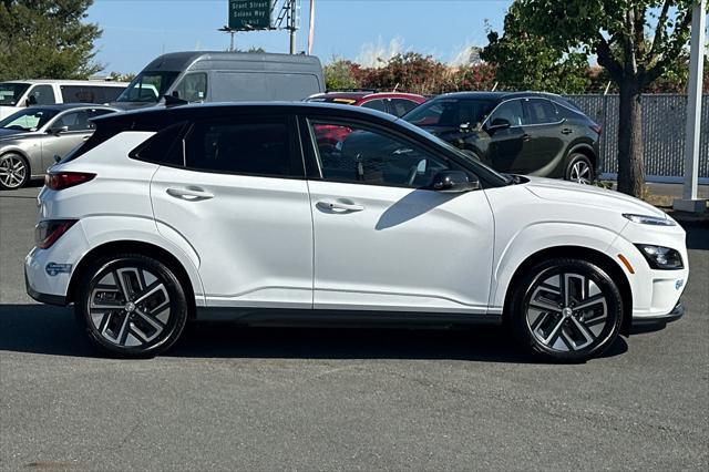 used 2022 Hyundai Kona EV car, priced at $15,998
