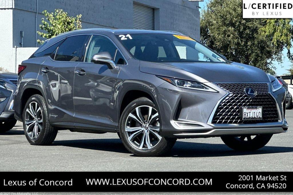 used 2021 Lexus RX 450h car, priced at $44,788