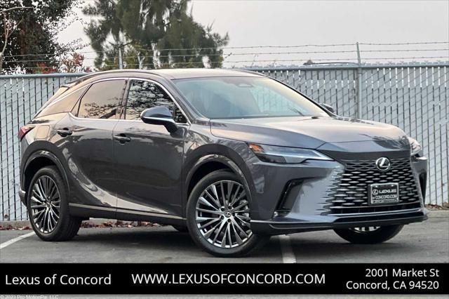 new 2025 Lexus RX 450h+ car, priced at $76,894