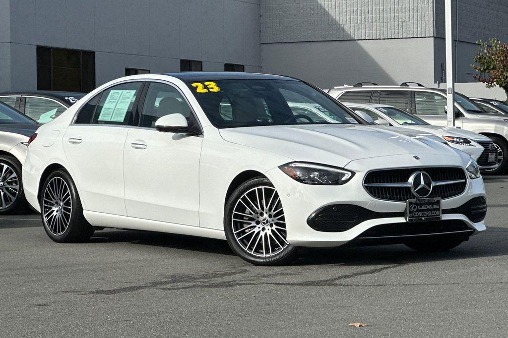 used 2023 Mercedes-Benz C-Class car, priced at $33,788