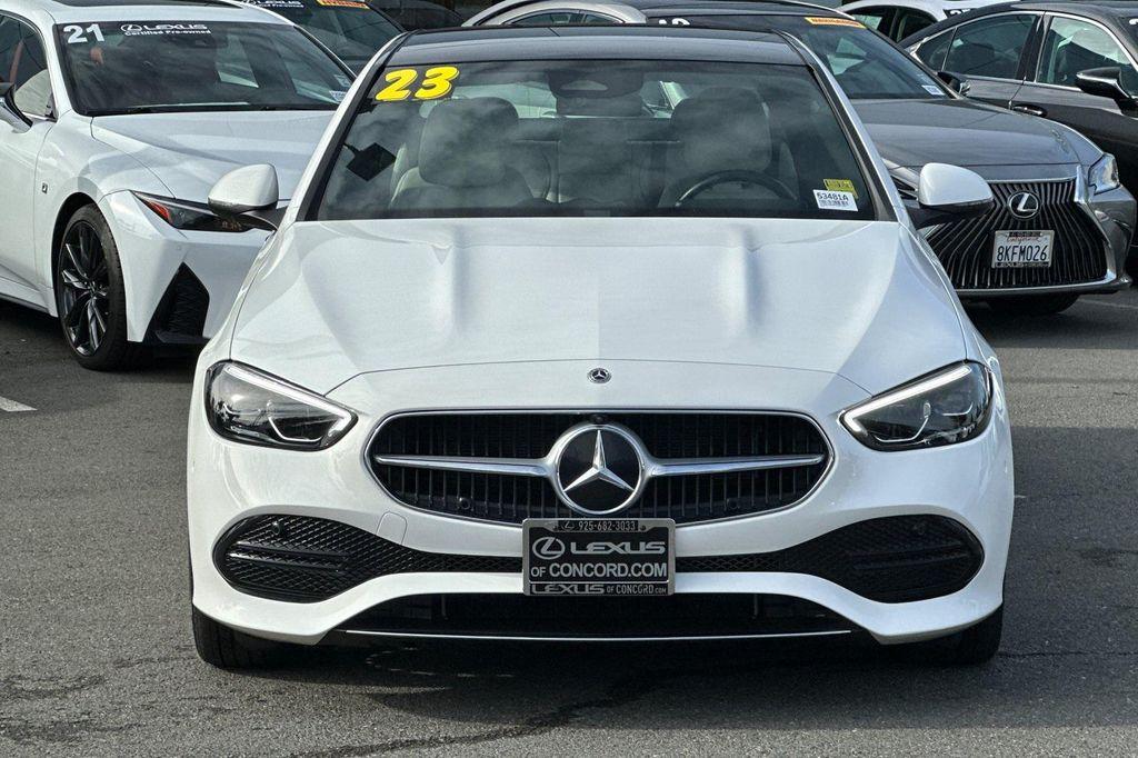 used 2023 Mercedes-Benz C-Class car, priced at $33,788