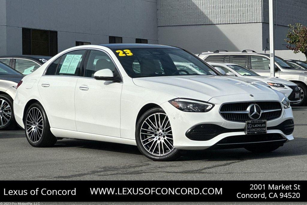 used 2023 Mercedes-Benz C-Class car, priced at $33,788