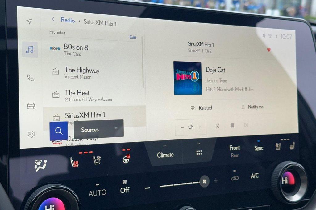 new 2026 Lexus TX 350 car, priced at $73,536