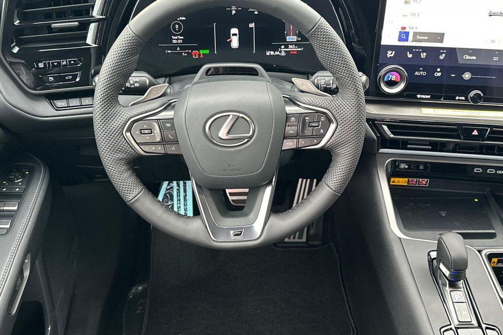new 2025 Lexus TX 500h car, priced at $75,869