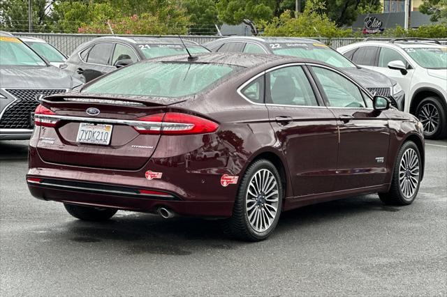 used 2017 Ford Fusion Energi car, priced at $13,998
