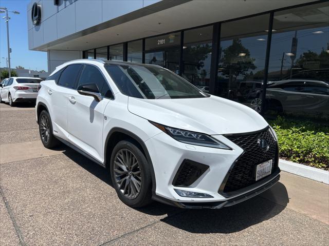 used 2022 Lexus RX 450h car, priced at $52,998