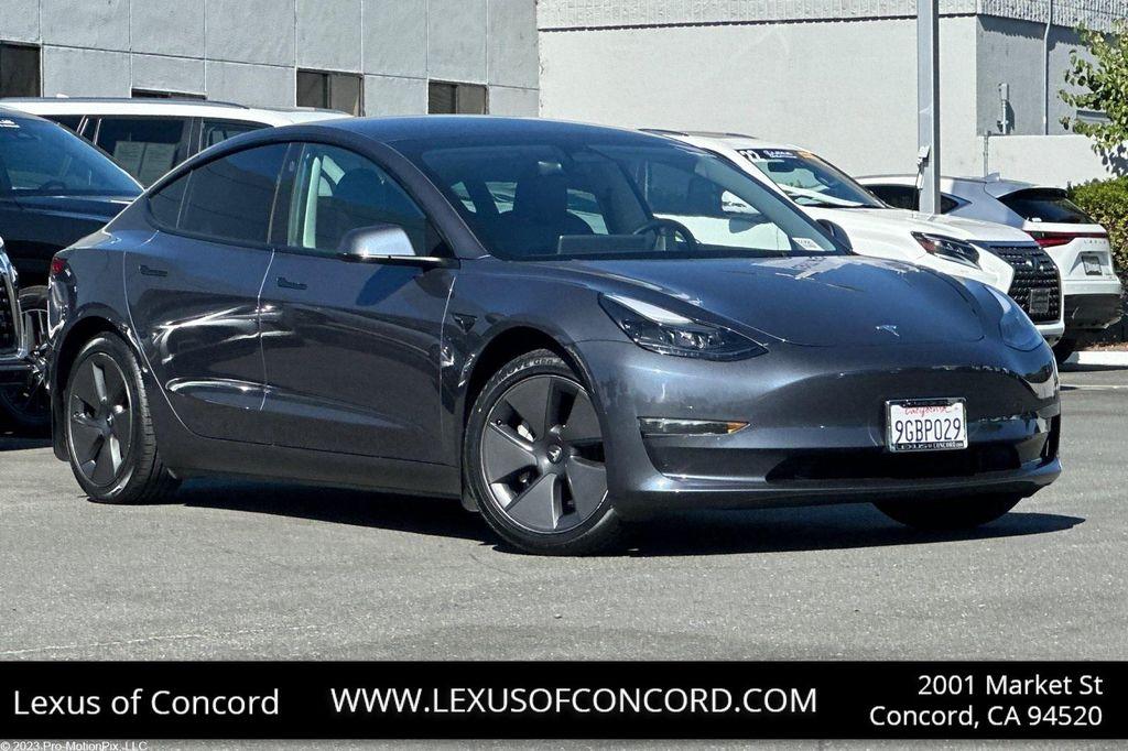 used 2023 Tesla Model 3 car, priced at $25,788
