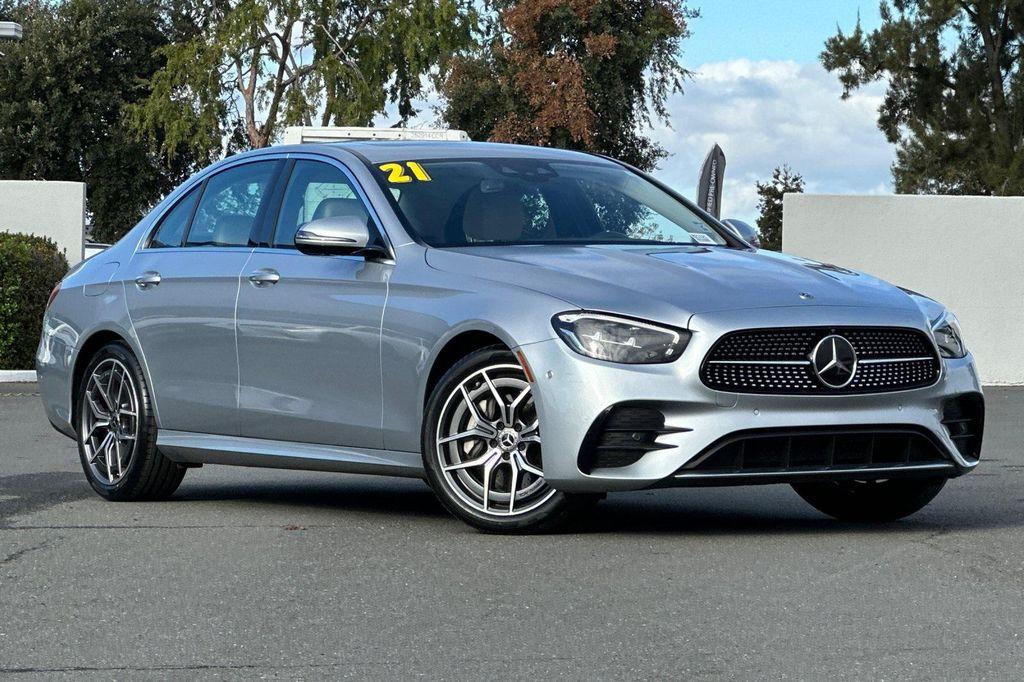 used 2021 Mercedes-Benz E-Class car, priced at $34,388