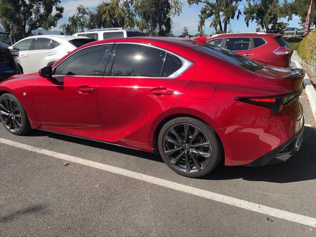 used 2021 Lexus IS 350 car, priced at $39,288