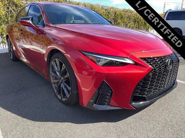 used 2021 Lexus IS 350 car, priced at $39,288