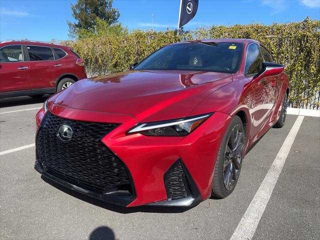 used 2021 Lexus IS 350 car, priced at $39,288