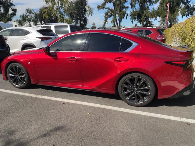 used 2021 Lexus IS 350 car, priced at $39,288