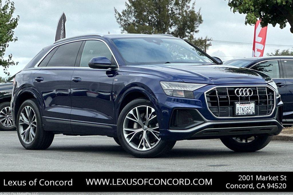 used 2020 Audi Q8 car, priced at $39,998