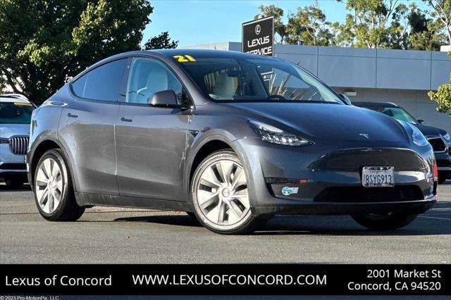 used 2021 Tesla Model Y car, priced at $28,998