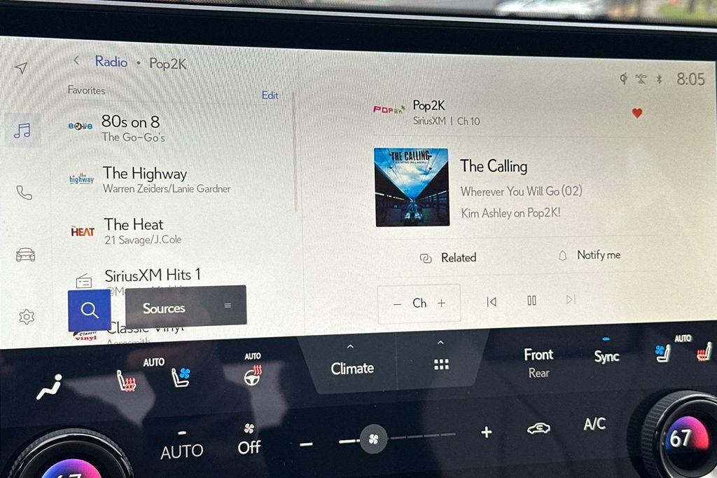 new 2026 Lexus TX 500h car, priced at $76,398