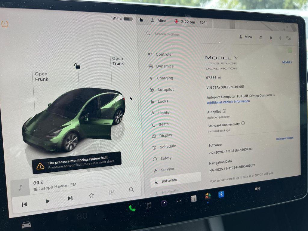 used 2022 Tesla Model Y car, priced at $27,998