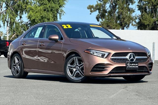 used 2022 Mercedes-Benz A-Class car, priced at $27,588